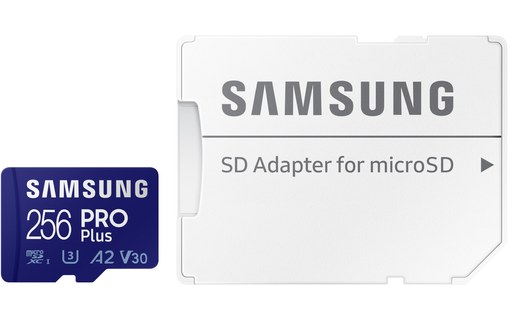 Samsung PRO Plus 256 Go MicroSDXC UHS-I Classe 10