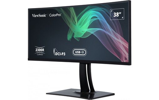 Écran Incurvé 38" ViewSonic VP3881A - HDMI/DisplayPort