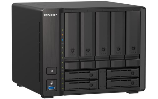 QNAP TS-H973AX NAS Tower Ethernet/LAN Noir V1500B