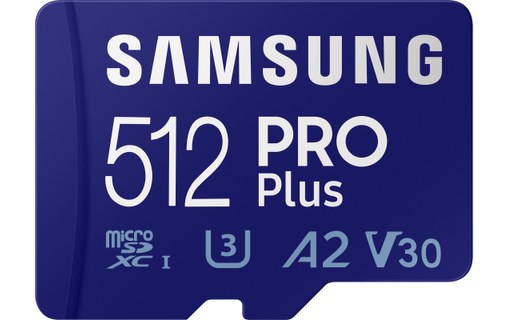 Samsung PRO Plus 512 Go MicroSDXC UHS-I Classe 10