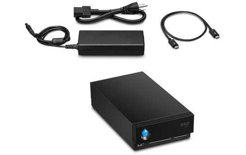 LaCie 1Big Dock SSD Pro 2 To Thunderbolt 3 - Station d'accueil / SSD externe