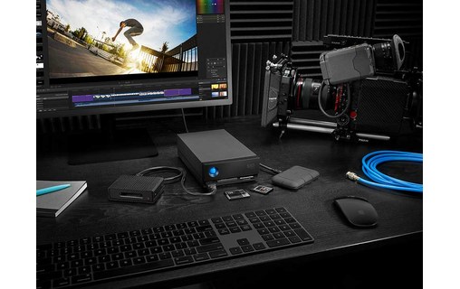 LaCie 1Big Dock SSD Pro 2 To Thunderbolt 3 - Station d'accueil / SSD externe