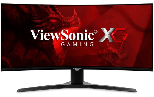 Écran Gaming Incurvé 34" ViewSonic VX3418-2KPC - 144 Hz HDMI/DisplayPort