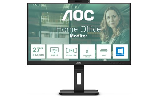 Écran Gaming 27" AOC Q27P3CW - HDMI/DisplayPort