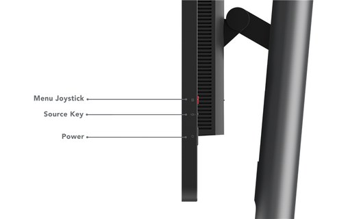 Écran 27" Lenovo ThinkVision P27q-30 - HDMI/DisplayPort - 63A2GAT1EU