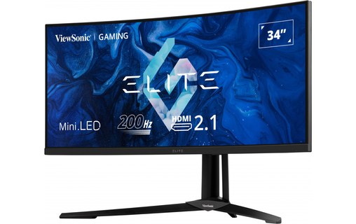 Écran Gaming Incurvé 34" ViewSonic XG341C-2K - 200 Hz HDMI/DisplayPort