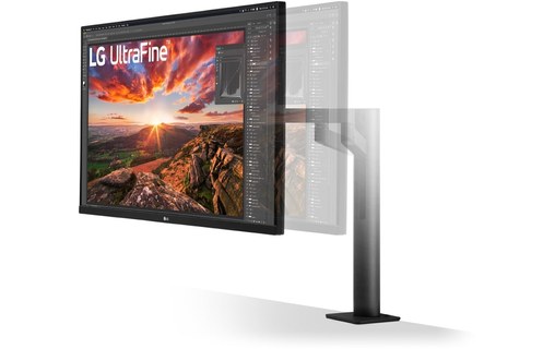 Écran 32" LG Ergo UltraFine 32UN880P-B - 4K