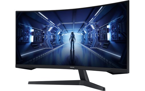 Écran Gaming Incurvé 34" Samsung Odyssey G5 G55T - 165 Hz