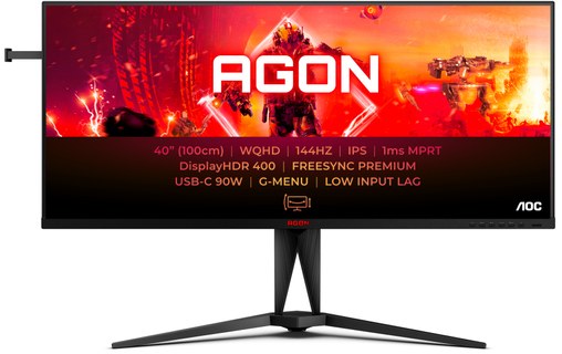 Écran Gaming 39,5" AOC AGON 5 AG405UXC - HDMI/DisplayPort