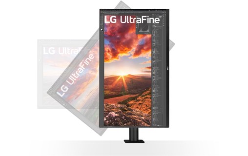Écran 32" LG Ergo UltraFine 32UN880P-B - 4K