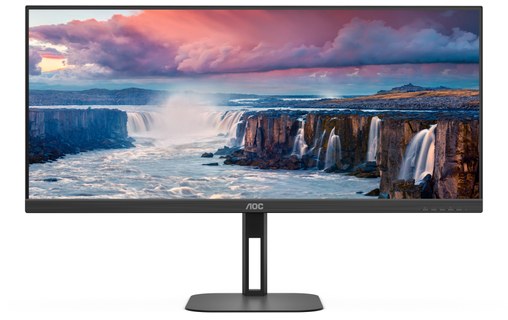 Écran Gaming 34" AOC V5 U34V5C/BK - HDMI/DisplayPort