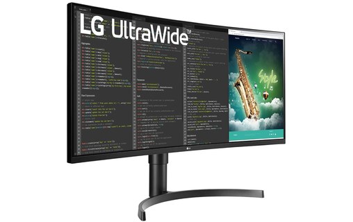 Écran Incurvé 35" LG UltraWide 35WN75CP-B - 4K USB-C