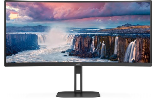 Écran Gaming Incurvé 34" AOC V5 CU34V5C - HDMI/DisplayPort