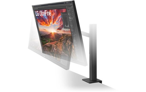 Écran 32" LG Ergo UltraFine 32UN880P-B - 4K