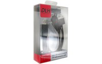 DLH DY-TU1975B câble de téléphone portable Noir USB A