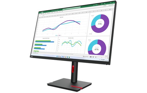 Écran 31,5" Lenovo ThinkVision T32h-30 - HDMI/DisplayPort