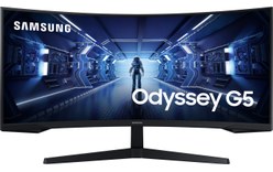 Écran Gaming Incurvé 34" Samsung Odyssey G5 G55T - 165 Hz