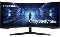 Écran Gaming Incurvé 34" Samsung Odyssey G5 G55T - 165 Hz