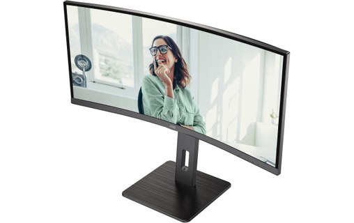 Écran Gaming Incurvé 34" AOC CU34P3CV - HDMI/DisplayPort