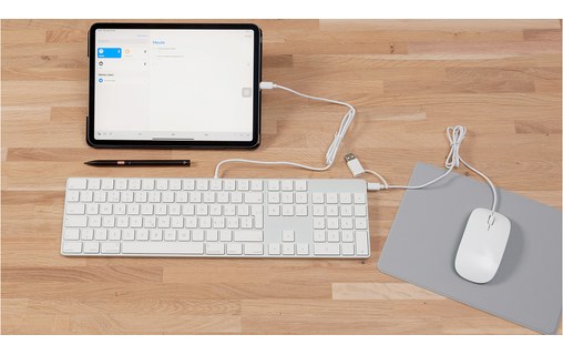 Clavier pour Mac LMP USB-C - KB-1843 - Argent