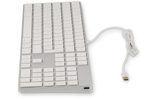 Clavier pour Mac LMP USB-C - KB-1843 - Argent