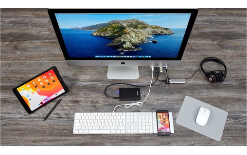 Clavier pour Mac LMP USB-C - KB-1843 - Argent