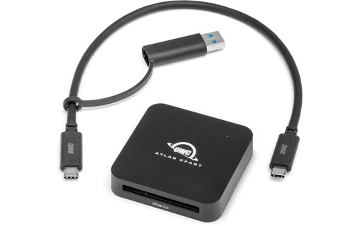 Lecteur de cartes CFast 2.0 USB-C & USB-A - OWC Atlas
