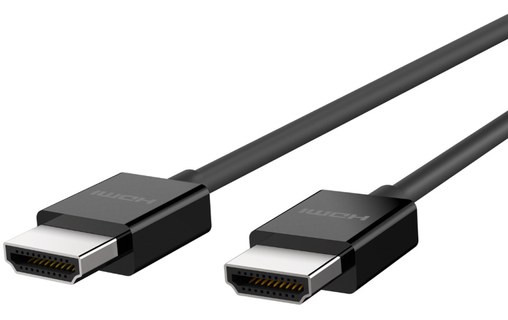 Belkin Câble HDMI 2.1 8K 2m Mâle / Mâle - 8K à 60 Hz ou 4K à 120 Hz
