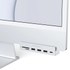 Hub USB-C 6 ports pour iMac 24" - Satechi USB-C Clamp Hub - Argent
