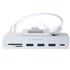 Hub USB-C 6 ports pour iMac 24" - Satechi USB-C Clamp Hub - Argent