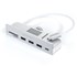Hub USB-C 6 ports pour iMac 24" - Satechi USB-C Clamp Hub - Argent