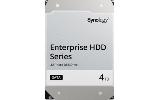 Disque dur pour NAS 4 To Synology HAT5300-4T - HDD Série Entreprise - Disque  dur interne - Synology