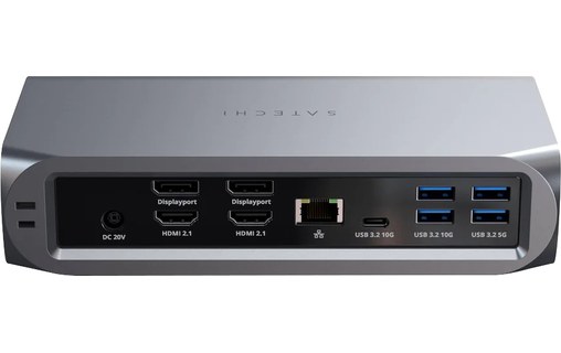 Station d'accueil Thunderbolt 4 16 ports - Satechi Multimedia Pro Dock