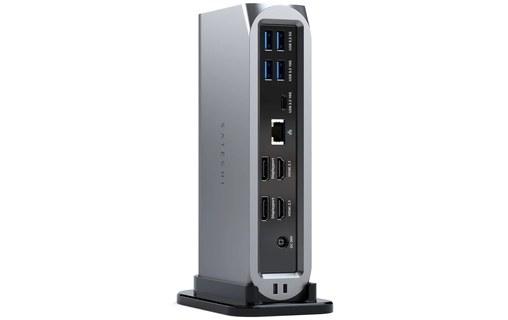 Station d'accueil Thunderbolt 4 16 ports - Satechi Multimedia Pro Dock