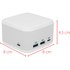 Station d'accueil USB-C 5 ports & adaptateur secteur 100 W - LMP PowerDock Blanc