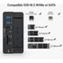 Dock USB-C 10 ports avec emplacement SSD M.2 NVMe - Acasis CM073 - Noir