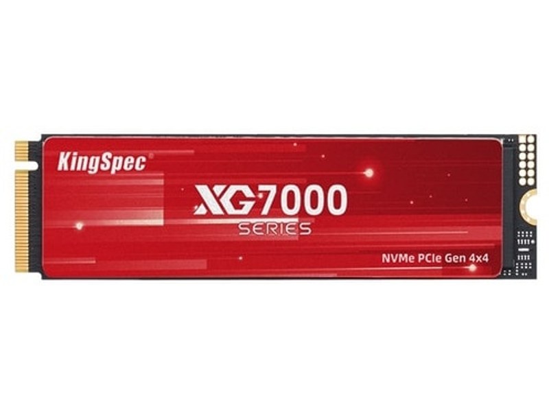 SSD M.2 NVME 2280 PCle Gen 4×4, NVMe 1.4 KingSpec 512Go XG7000-512