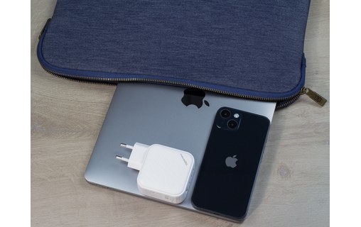 Chargeur USB-C & USB-A 100 W pour Mac, iPad et iPhone - Novodio C-Charge 100 GaN