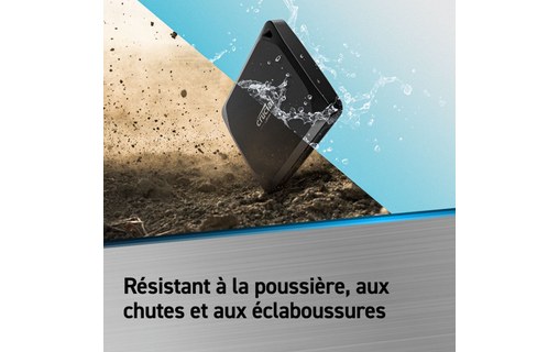 Disque SSD externe USB-C 1 To - Crucial X10 Pro