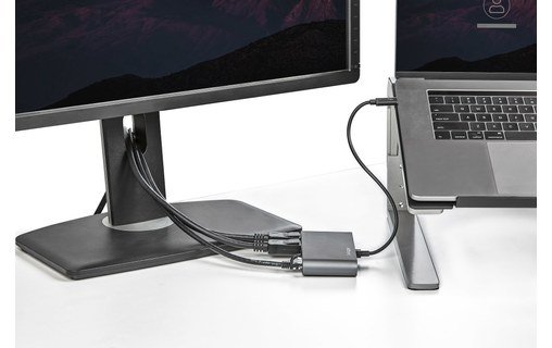 StarTech.com Mini Station d'Accueil Thunderbolt 3 - Dock Portable pour Deux Écra