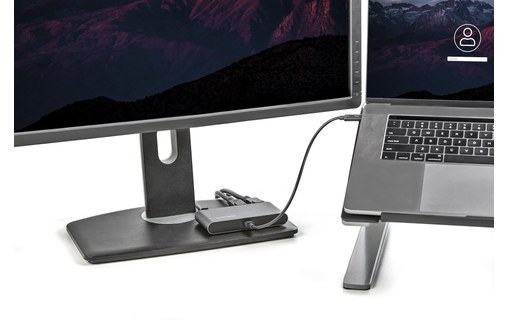StarTech.com Mini Station d'Accueil Thunderbolt 3 - Dock Portable pour Deux Écra