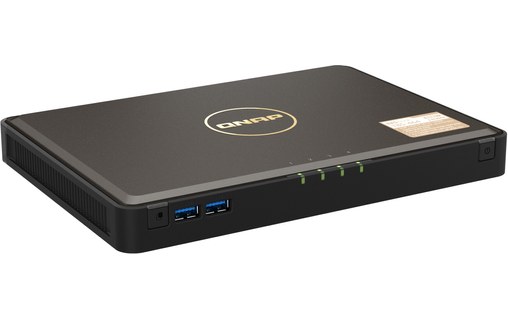 QNAP TBS-464 NAS Bureau Ethernet/LAN Noir N5105