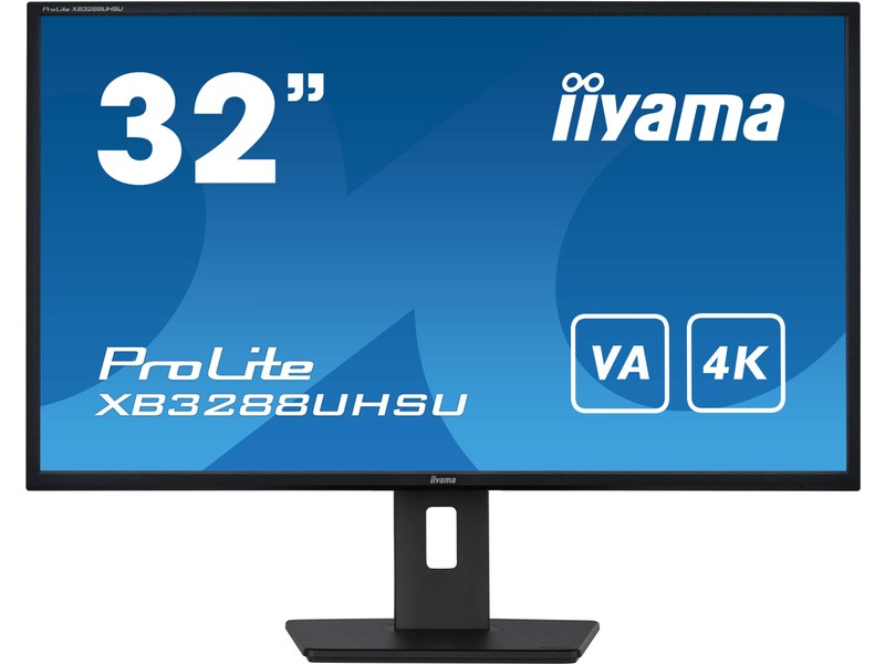 IIYAMA Écran 32 ProLite XB3288UHSU-B5 - LED 4K HDMI, DisplayPort