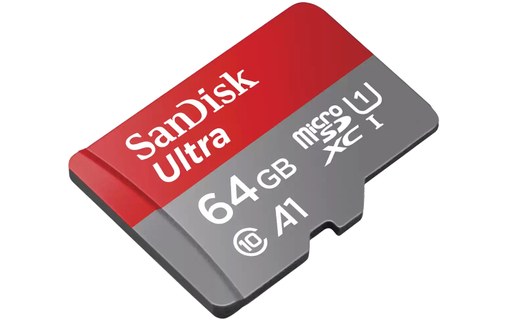 Carte microSDXC SanDisk Ultra pour Chromebook 64 Go, UHS-I