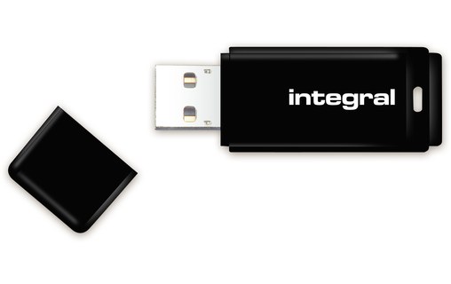Clé USB Integral Black 128 Go - Noir - USB 2.0
