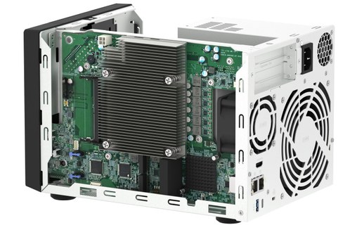 QNAP TVS-H474 NAS Tower Ethernet/LAN Noir G7400