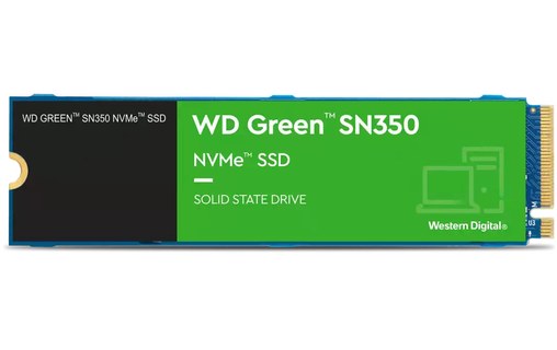 Western Digital Green SN350 250 Go - SSD M.2 NVMe PCIe 3.0 TLC