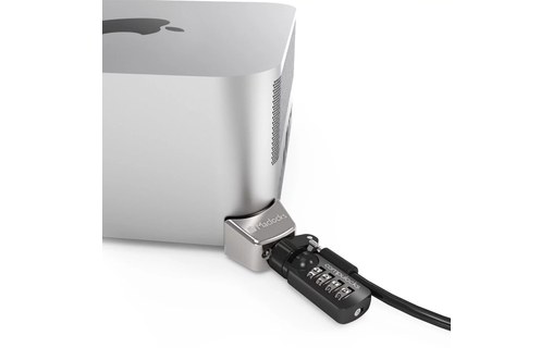 Compulocks Ledge câble antivol Noir, Argent