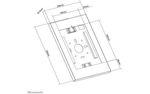 Neomounts by Newstar Neomounts support mural pour tablettes