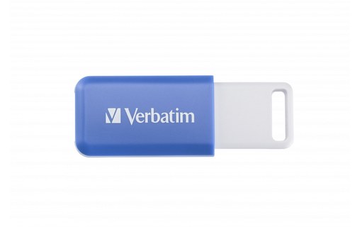 Clé USB Verbatim V DataBar 64 Go - Bleu - USB 2.0